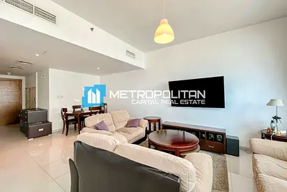 Furnished | Marina View | Spacious 1BR w/ Balcony