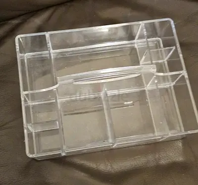 Cosmetic organizers box ikea -preloved