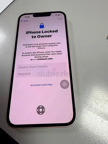 Apple Iphone 13 Icloud lock for Parts- 350 AED