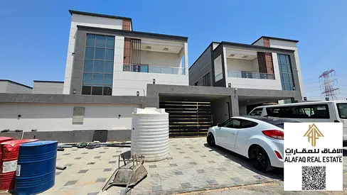 Modern Luxury Villa in Al Helio 2 Near Nursery 4 Master Bedrooms Spacious Design Big Recession Central AC Including Registration AED 2.05M Negotiable