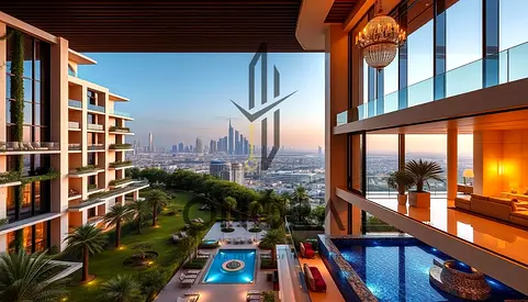 Furnished 1BR Apartment | Palace Residence B1 | Pool & Park Views