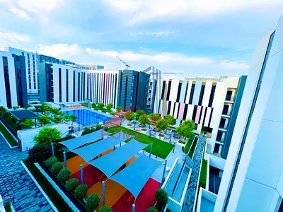 Full pool view | Lavish Studio | Free Gym pool parking