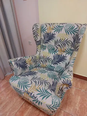 IKEA Strandmon wing chair Vibberbo  - IKEA Floral Pattern Armchair - Perfect Condition