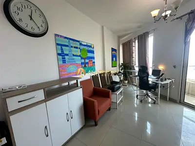Furnished 1BR | Lakeside Tower C | Balcony & Pool View