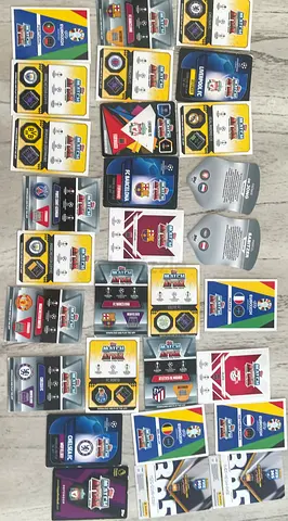 Collection of Match Attax Trading Cards and Rare Inserts - Used Set (Price negotiable)