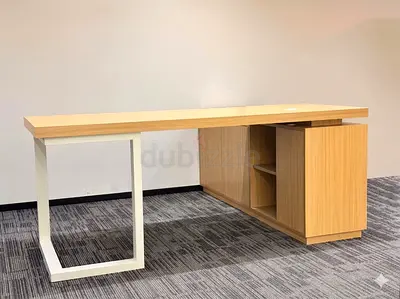 Sleek Modern Executive Desk with Integrated Storage OWN IT TODAY — BEFORE SOMEONE ELSE DOES!