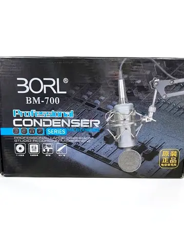 Borl BM-700 Professional Condenser Microphone - Brand New