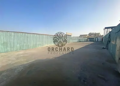 6000 SQFT OPEN YARD WITH INTERLOCK, OFFICE, KITCHEN, WASHROOM/POWER ABILABLE/LOADING UNLOADING SPACE/ROADFACING/ALL ACTIVITIES ALLOWED/ RENT 140000DH