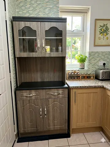 Wooden Kitchen Cabinet / Hutch — Brand New
