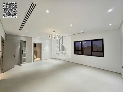 This corner villa is available for rent in Ajman