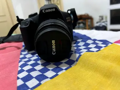 Canon EOS DSLR with kit lens - good condition