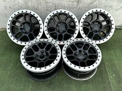 5x Original Mopar Beadlock 17” Rims