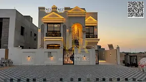Classic two-story villa, price includes AC fees, in one of Ajman's most prestigious areas. Freeh