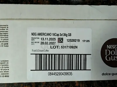 Nescafé Dolce Gusto Americano Pods (Sealed Box) - Brand New