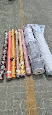 Mixed textile fabric lot available for sale. Approximately 75000 yards