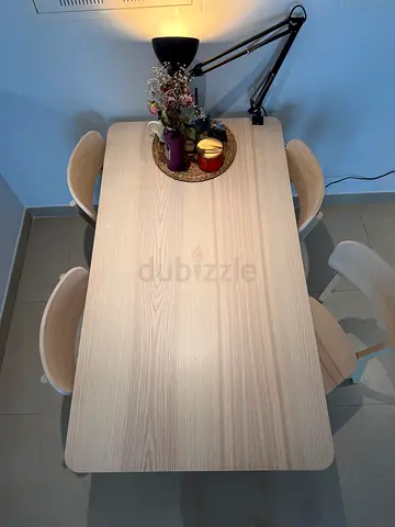 IKEA Lisabo Dining Table with 4 Chairs