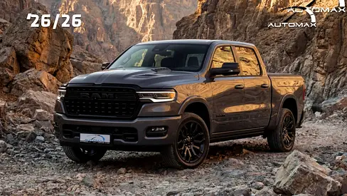 ( For Export / Car With Multigate ) 2026/2026 RAM 1500 LIMITED CREW CAB SST H.O 3.0TT GCC BRAND NEW