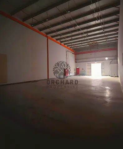 2500 SQFT/HEIGHT 10M/-ELECTRICITY 3 PHASE/BIG SPACE FOR LOADING UNLOADING AREA/BRAND NEW/ 2 GATE FOR ENTRY & EXIT/ALL ACTIVITIES ALLOWED/RENT 145OOODH