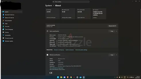 Dell Precision 7750 | RTX 5000 16GB | 32GB RAM | Ultra Gaming + Workstation