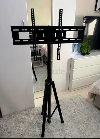 Portable Tripod TV/Monitor Stand - Adjustable Mount for Flat Panel TVs