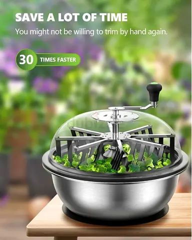 19 Inch Bud Leaf Bowl Trimmer, 19