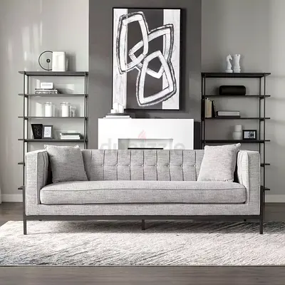 Neven 3-Seater Fabric Sofa - Home Centre (Brand New)