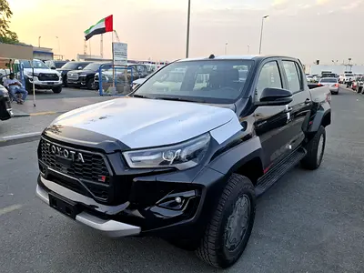 Toyota Hilux GR Sport 2.8L 2026 AT DC Black Diesel - GCC Specs - Export Only