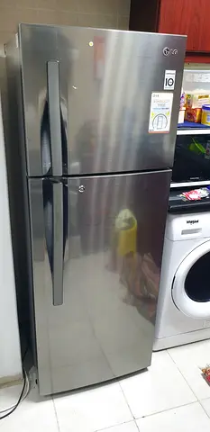 LG 2 Doors Top Mount Freezer Refrigerator GR-C402RLCN Grey FREE DELEVERY +WARRENTY