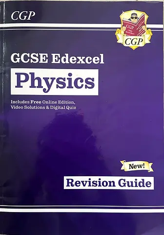 GCSE Edexcel Physics Revision Guide (CGP) - Purple Cover
