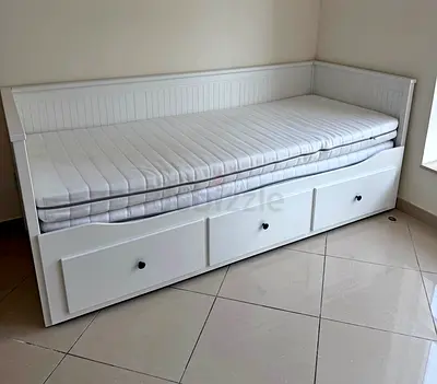 Ikea Day bed with two mettreses available in perfect condition