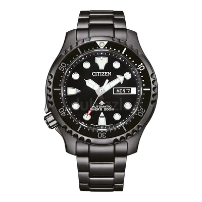 Citizen Automatic Sapphire ISO certified Divers Watch 200m - Black Stainless