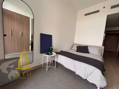 Fully Furnished Studio for Rent in Azizi Riviera| Ready to Move | Balcony