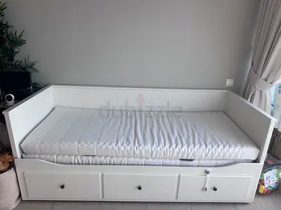 Ikea Day Bed with 2 mattresses