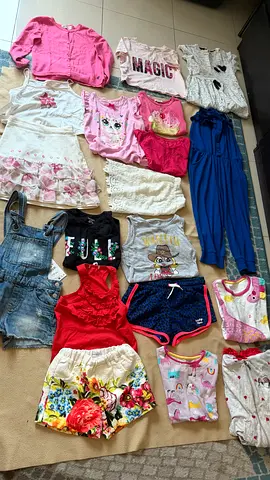 Mixed girls clothing bundle — size small/2-4 years, summer  casual pieces