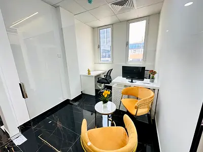 Offer For The Day! Fitted Office | Direct from Owner | Near To Metro Station |