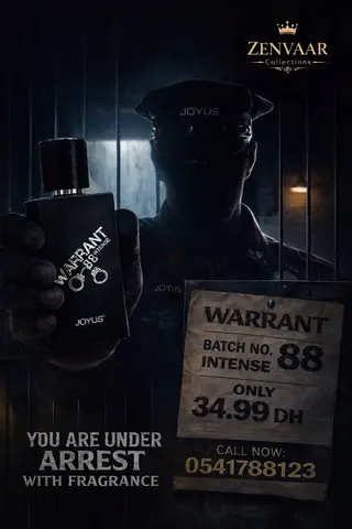 Mens Eau de Parfum Warrant 88 by Joyus - 100ml (New)