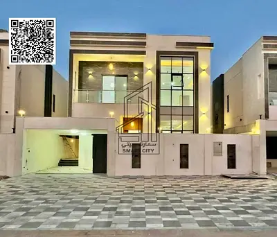 فيلا مودرن تشطيب اوروبى شامل رسوم التسجيل على شارع الشيخ محمد بن زايد