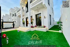 With a down payment of less than 10% | Own a luxury villa in Al Bahia, Ajman | 6 master bedrooms and