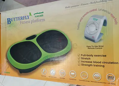 Butterfly Hayati Vibration Fitness Platform with Wrist Remote - Light Use