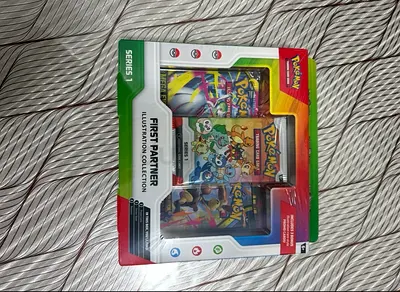 Pokémon First Partner Illustration Collection - Sealed Card Pack Set (Series 1)