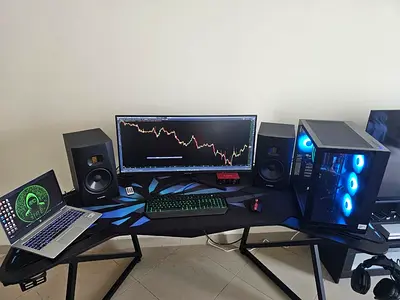 Large Professional Gaming/Workstation Desk - Dismantled  Ready for Pickup