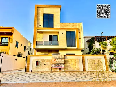 🏡 Luxury 6 Master Bedroom Villa with Roof & Pool for Sale in Al Amerah – Ajman | 🧾 Fees Included | 💰 10% Downpayment | Mortgage Available