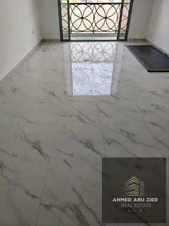 Largest 3-bedroom apartment with living room and 3 bathrooms, featuring a balcony with an open view,