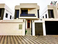 Own a villa, including registration and ownership fees, one minute from Sheikh Mohammed Bin Zayed Ro