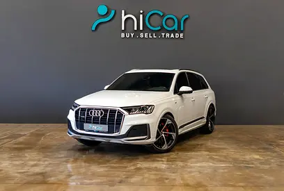 AED 2,299 P.M • 0% Downpayment • Audi Q7 55 TFSI quattro S-Line • 1 Year Warranty