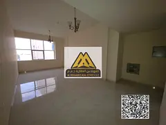 A spacious studio apartment for annual rent in Al Hamidiya, University Street, Ajman. The apartment
