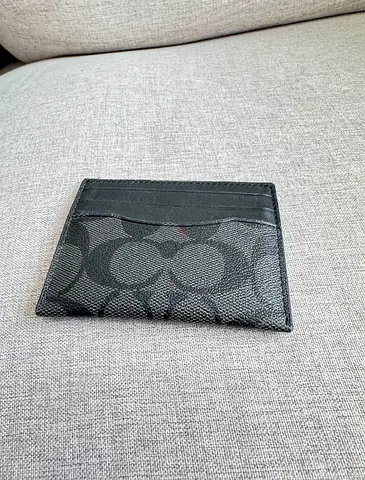 Coach card holder