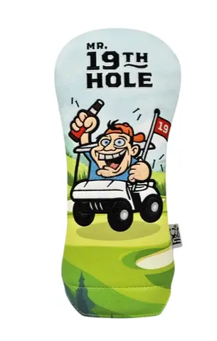 Golf Driver Headcover - Mr. 19th Hole desgin (Negotiable)
