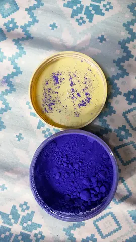 Moroccan blue powder