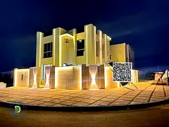 For sale: Modern corner villa with 4BR in Al-Helio 2 area, including registration fees. Freehold. Ba